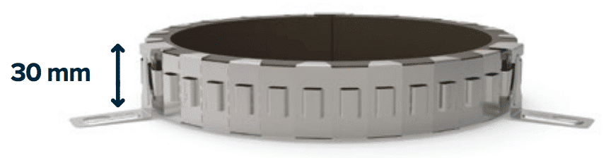 Brandwerende Brandmanchet op rol Mulcol Multicollar Slim - Afbeelding 9