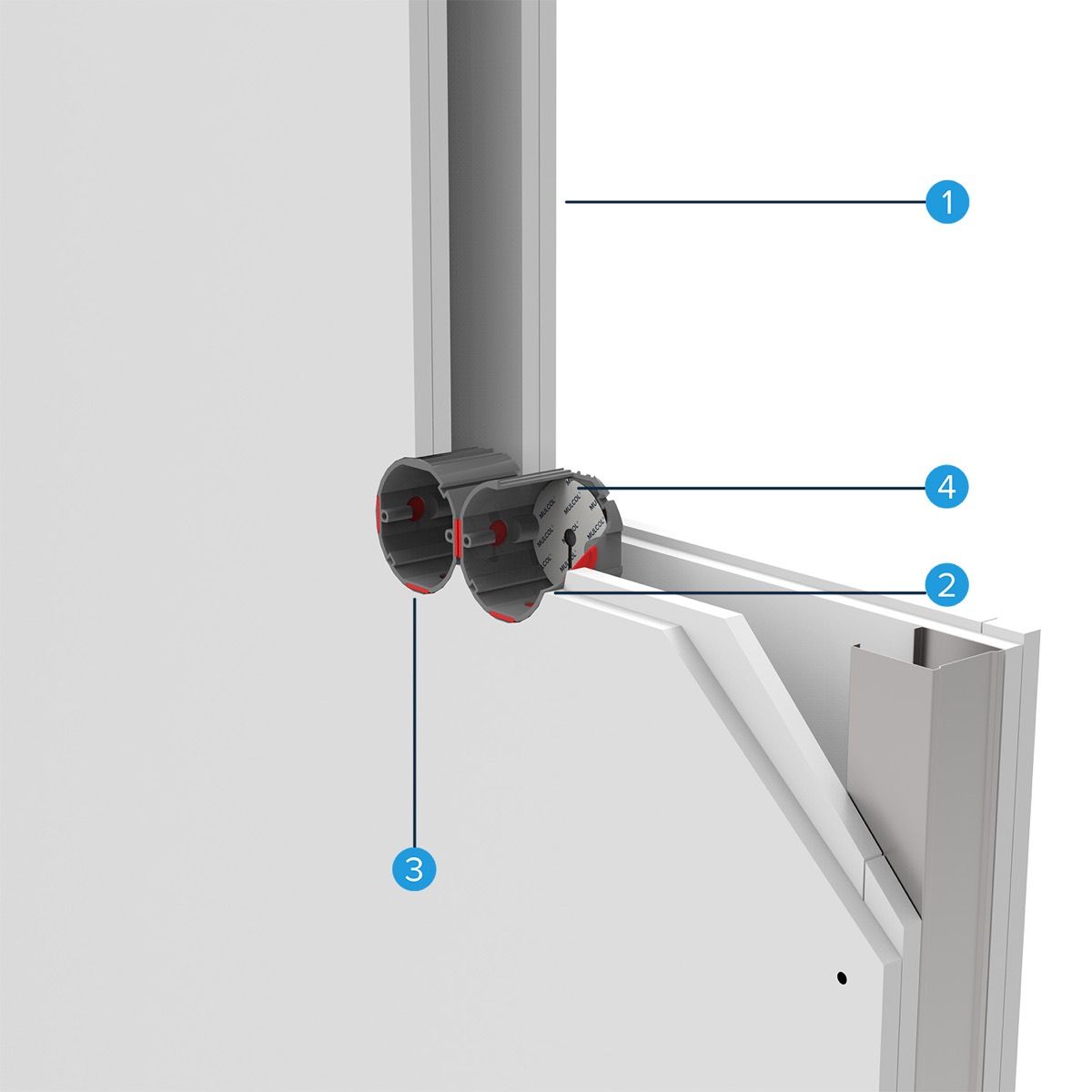 Brandwerende schijf Mulcol Multidisc p/s - Afbeelding 4