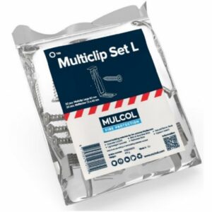 MultiClip Set L 60mm voor Brandmanchet Mulcol MultiCollar Slim